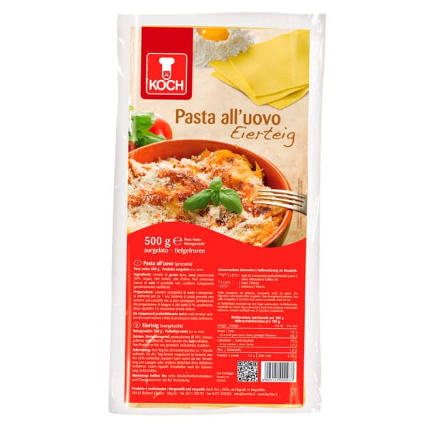 Pasta all'uovo classica/IQF