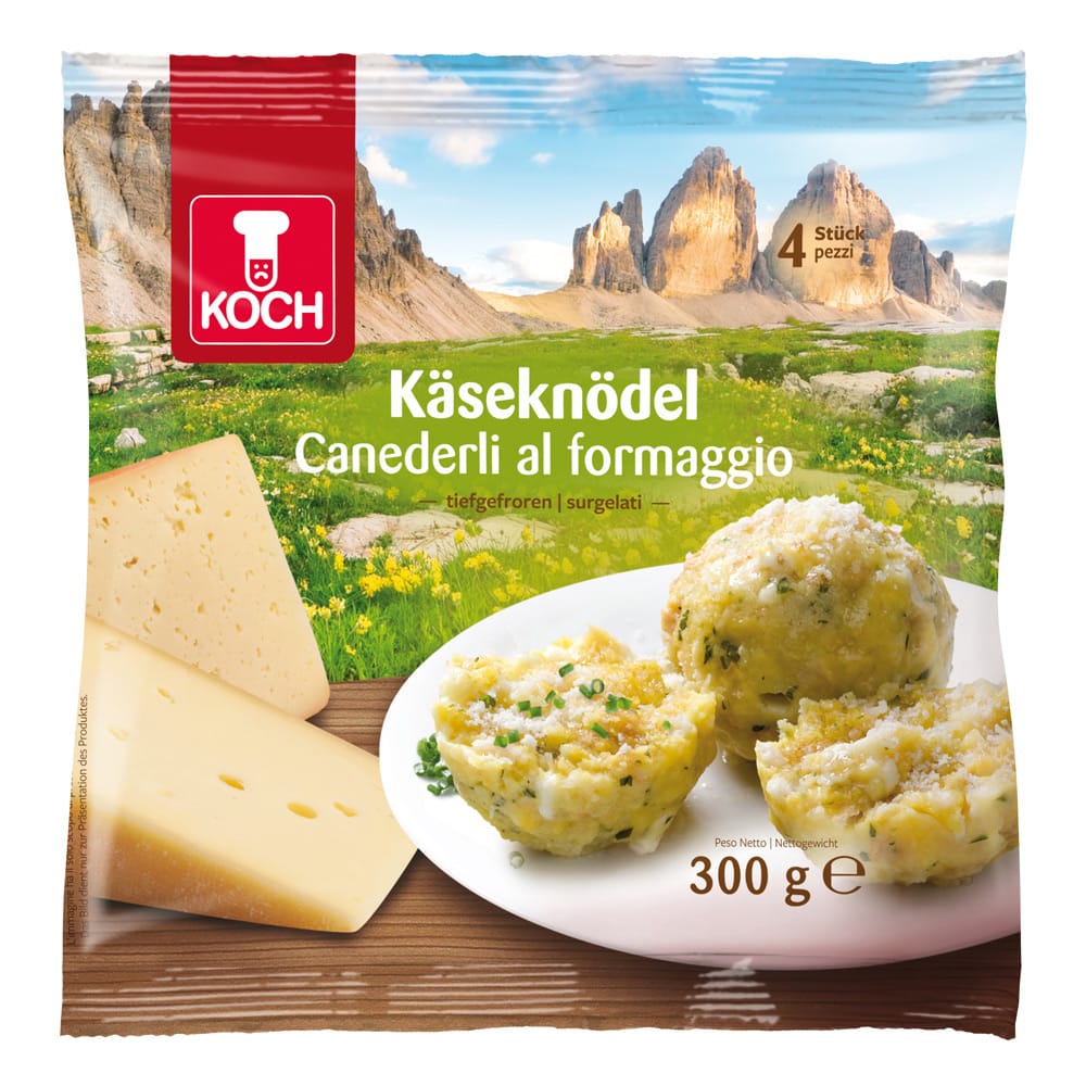 Canederli al formaggio