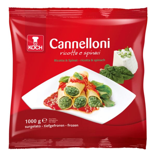 Cannelloni ricotta e spinaci