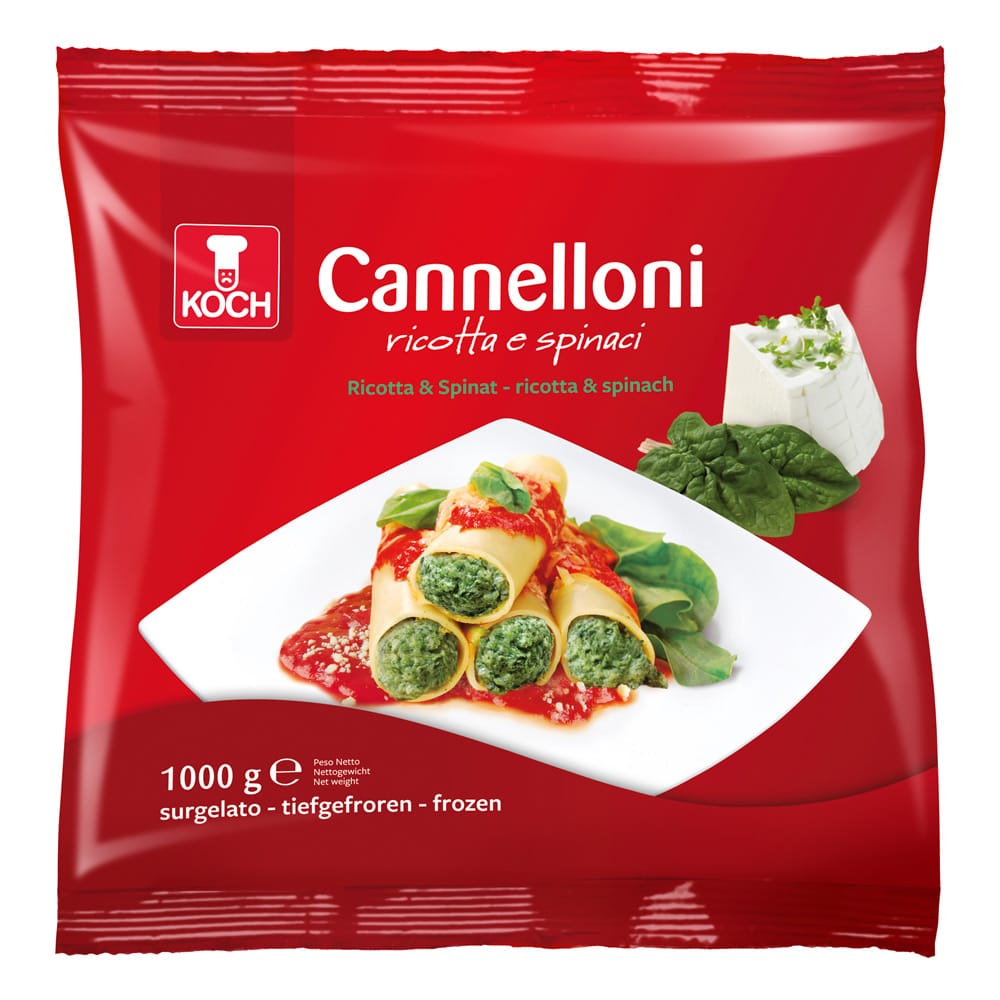 Cannelloni ricotta e spinaci